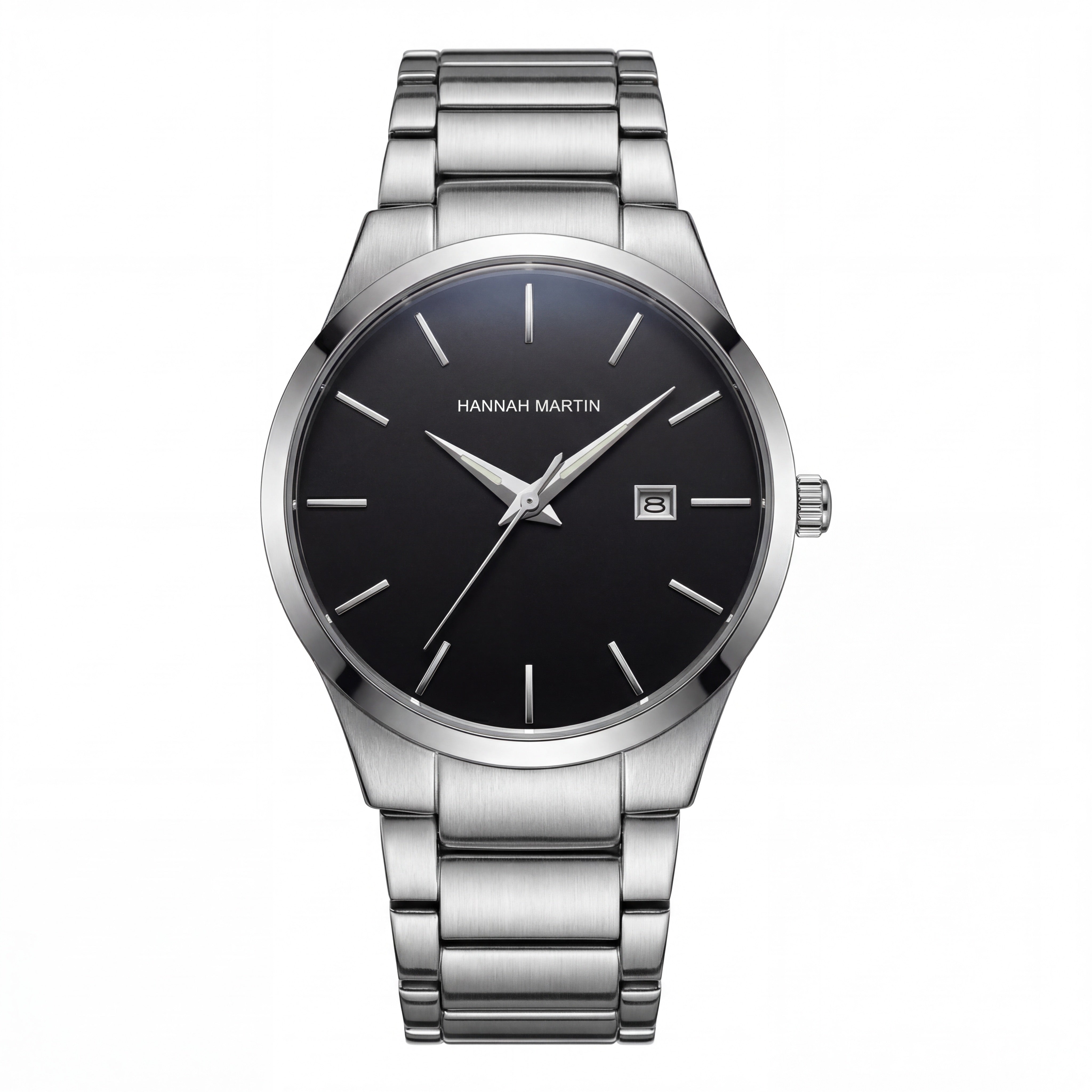 Tempus Onyx Steel 40.5mm | Silver Black