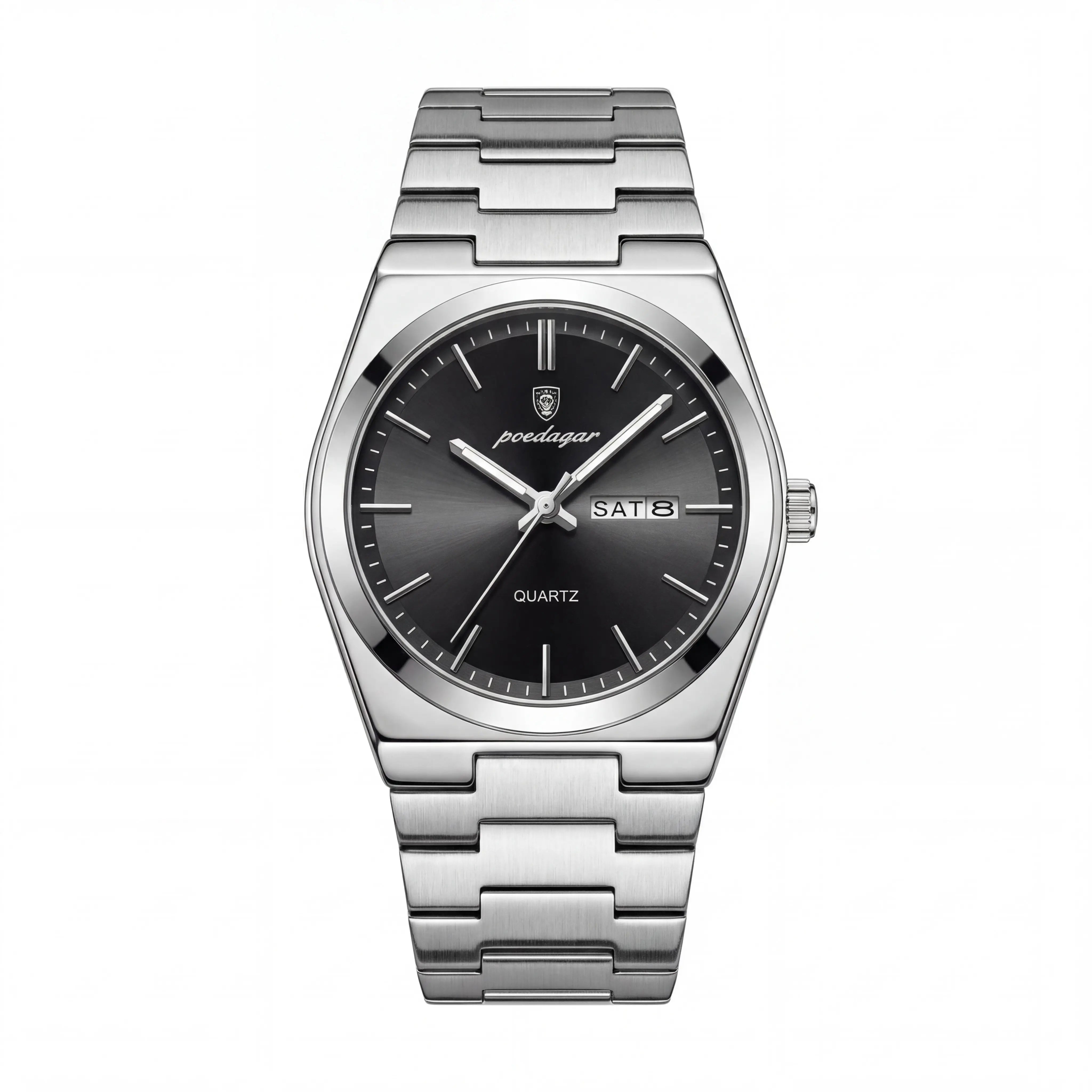 Tempus Linear Steel 40mm | Silver Black