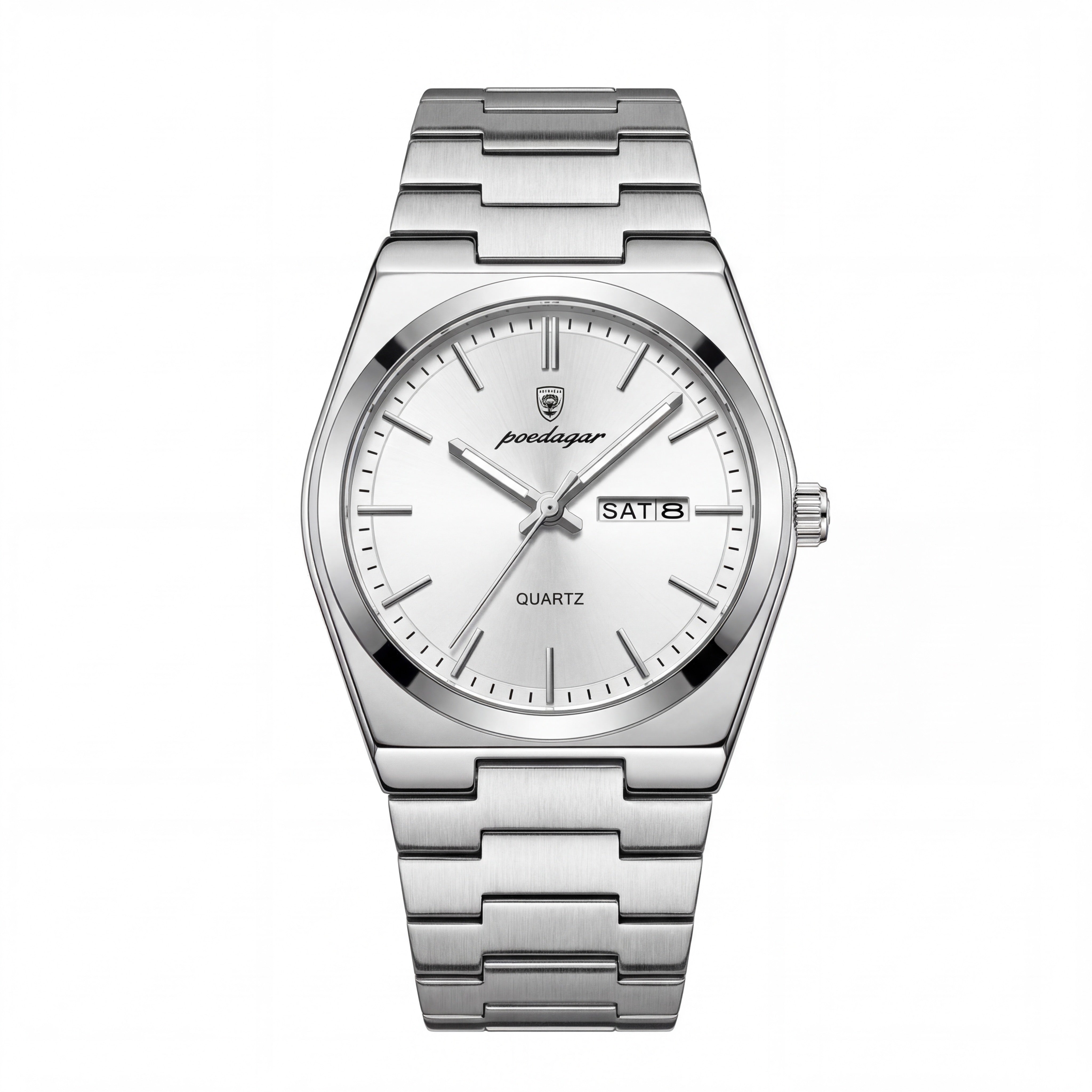 Tempus Linear Steel 40mm | Silver White